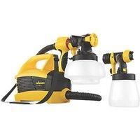 Wagner Universal Sprayer W 690 FLEXiO - Electric Paint Sprayer for Wall & Ceiling/Wood & Metal paint - interior and exterior usage, covers 15 m² in 6 min, 1800 ml/800 ml capacity, 630 W, 3.5 m hose