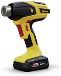 WAGNER battery-operated heat gun Furno 550, with LED display, 5 temperaturesettings: 300 to610°C, incl. Reflector and wide-jet nozzle,(Battery and charger are not included)