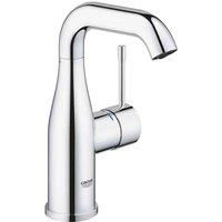 GROHE 23463001 Essence Basin Tap (Smooth Body, Medium High Spout, 0/150/360 Degree Adjustable Swivel Range and Ecojoy)