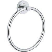 Grohe Essentials Chrome Towel Ring