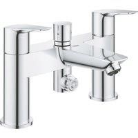 GROHE 25236001 Start Edge Two-handled Bath/Shower mixer ½£, Chrome - New