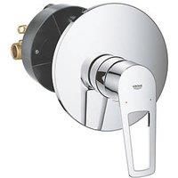 Grohe Start Loop Concealed Shower Mixer Valve Fixed Chrome (602KW)