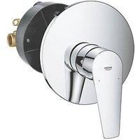 Grohe Start Edge Concealed Single Lever Mixer Shower Valve Fixed StarLight Chrome (236XT)