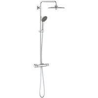 Chrome Thermostatic Mixer Shower System - Grohe Vitalio Start