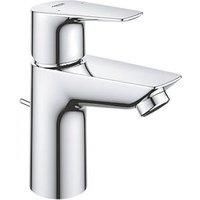 Grohe Basin Mono Mixer Tap Deck Mounted Chrome Brass Single Lever With Waste