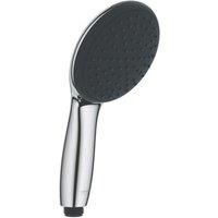 GROHE Vitalio Start 110 - Hand Shower (Round 11 cm Shower Head 1 Spray: Rain, Anti-Limescale System, Silicone Ring and Scalding Protection, Universal Mounting System, Water Saving), Chrome, 27940001
