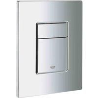 FB11 :GROHE Skate Cosmopolitan square flush plate toilet cistern polished chrome