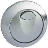 Grohe Eau2 New Style Dual Flush Pneumatic Chrome Toilet Push Button 38771000, Multi-Colour
