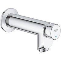 Grohe 36266000 Euroeco Cosmopolitan T Self-closing Pillar Tap 1/2£, Chrome NEW