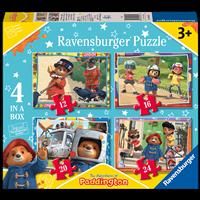 The Adventures of Paddington 4-in-1 Jigsaw Puzzle Set