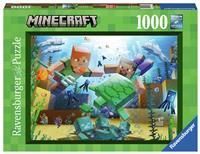 Ravensburger Minecraft Mosaic 1000 Piece Jigsaw Puzzle for Adults and Kids Age 12 Years Up