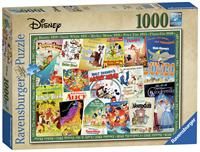 Ravensburger Disney Vintage Movie Poster Puzzle - 1000pc