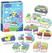 Ravensburger Peppa Pig My First Word Educational Games for Kids Age 4 Years Up - Ideal for Early Learning, Alphabet, Reading and Spelling