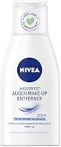 Nivea Eye Make-Up Remover for Waterproof Make-Up 1 x 125 ml Pack of 1