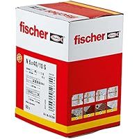 Legrand fischer Hammerfix N 6 x 40/10 S with countersunk head (Pack of 50), zinc