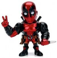Jada MARVEL 4 Inch DEADPOOL Die cast figure to gift or collect suitable for Deadpool fan kidults from age 14 years and over