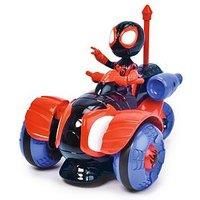 Spiderman Remote Control Miles Morales Web Crawler Vehicle