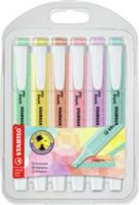 6 Mini Scented Highlighters Multicolored School Office Home Stationary Equipment