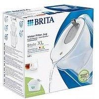 BRITA Style XL Water Filter Jug Grey (3.6L) incl. 1 x MAXTRA PRO All-in-1 Water Filter Cartridge