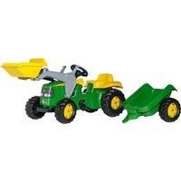 Rolly Toys John Deere Ride-on Tractor Set