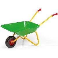 Rolly Toys - Metal Play Wheel Barrow Wheelbarrow Green / Yellow Age 2 1/2 Plus