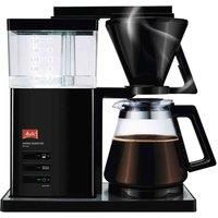Melitta Aroma Signature De Luxe Filter Coffee Machine, Black/Stainless Steel