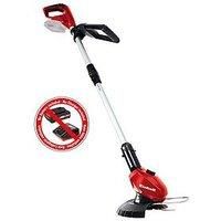 Einhell cordless lawn trimmer GE-CT 18 Li-Solo Power X-Change (Li-Ion, 18 V, 24 cm cutting width, 8500 rpm, rotatable and tiltable motor head, Flowerguard, without battery and charger)
