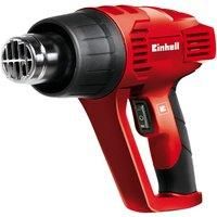 PRO EINHELL 2000W PREMIUM HOT AIR HEAT GUN WALLPAPER STRIPPER & NOZZLES IN CASE