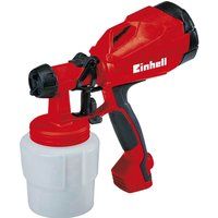 Einhell TC-SY 400 P Electric Spray Gun System For Fences and Decking | 800 ml Sprayer With Paint Flow Regulation - Vertical, Horizontal and Round Jets | Suitable For Lacquers, Stains and Varnishes