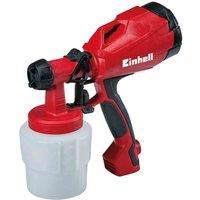 Einhell TC-SY 400 P Electric Spray Gun System For Fences and Decking | 800 ml Sprayer With Paint Flow Regulation - Vertical, Horizontal and Round Jets | Suitable For Lacquers, Stains and Varnishes