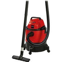 Einhell TC-VC 1825 Wet and Dry Vacuum Cleaner | 1250W, 25L Heavy Duty Plastic Tank | Wet-Dry Vacuum with Blow Function for Car, Garage, Workshop, Home/Artificial Grass Vac
