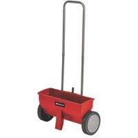 Einhell Multi Purpose Spreader GC-SR 12 (12l, 45 cm Spreading Width, Double Push-bar, Spring Locks on Both Sides, Adjustment Lever, Corrosion-Resist Roller, Impact-resist Plastic Housing)