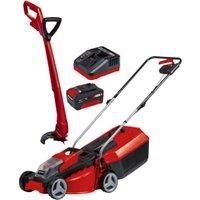 Einhell GECM 30 Li CT Cordless Lawnmower & Trimmer Kit  1 x 18V 3Ah battery included