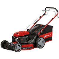 Einhell Petrol Lawn Mower GC-PM 56/2 S HW (for 2.200 m², Front Bumper, OHV Engine with GT Brand Gearing, Einhell Quick Start System, Vortex Technology Deck with 5-in-1 Function)