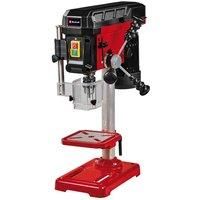 Einhell 450W Bench Drill Press - Variable Speed (Max. 2650rpm), 50mm Max. Drilling Depth, Depth Display, Depth Stop - TC-BD 450 Pillar Drill with Tilt, Rotatable and Height-Adjustable Drill Table