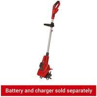 Einhell Power X-Change 18V Cordless Garden Rotavator - Powerful Soil Cultivator, 20cm Working Width, 15cm Working Depth - GE-CR 18/20 Li E Solo Tiller (Battery Not Included)