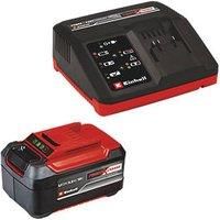Einhell Power X-Change 18V, 5.2Ah Lithium-Ion Battery Starter Kit -- Battery and Charger Set -- Universally Compatible With All PXC Power Tools And Garden Machines