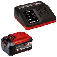 Einhell Power X-Change 18V, 5.2Ah Lithium-Ion Battery Starter Kit -- Battery and Charger Set -- Universally Compatible With All PXC Power Tools And Garden Machines