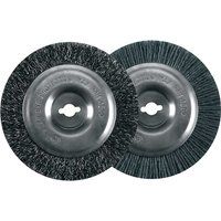 Original Einhell Replacement Brushes Steel and Nylon (Joint Cleaner Accessories, Replacement Brush Set Suitable for Einhell Battery and Electric Joint Cleaner; 1 x Steel Brush, 1 x Nylon Brush)