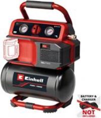 Einhell Cordless Air Compressor 18V Power X-Change TE-AC 18/75 Li OF BODY ONLY