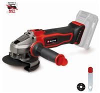 Einhell TE-AG 18/115-2 Li Solo 18V Li-Ion Power X-Change 4 1/2" Cordless Angle Grinder - Bare (970XV)