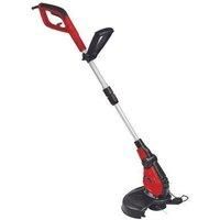 Einhell Electric Garden Strimmer with 3 Thread Spools - 30cm Auto Line-Feed Grass Trimmer, Aluminium Telescopic Handle, Rotating Head for Edging, Flower Guard - GC-ET 4530 Grass Strimmer Set