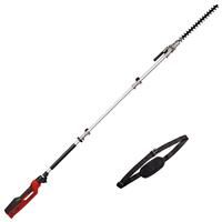 Einhell Electric Long Reach Hedge Trimmer - 900W, Lightweight (4.5Kg), 2M Pole (2.6M Reach), Safe and Easy to Use Tiltable Cutting Head - GC-HH 9046 Pole Hedge Cutter