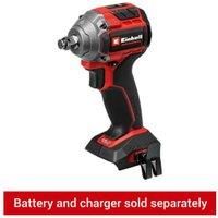 Einhell Professional Cordless Impact Wrench TP-CW 18/260-C Li BL-Solo Power X-Change (18 V, 260 Nm Torque Level, 500 Nm Release Torque, brushless, External Square bit Socket, Battery not Included)