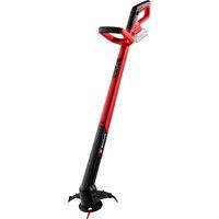 Einhell Cordless Lawn Trimmer GC-CT 18/2411 Li P-Solo Power X-Change (18 V, 24 cm Cutting Width, Adjustable Motor Head, Additional Handle, incl. 20 Plastic Knives, Without Battery)