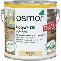 Osmo 3032 Polyx Oil 750ml Satin -Hardwax Oil for Wooden Floors & Furniture