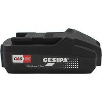 GESIPA 1679689 Battery Pack for Blind Riveting Device (Voltage: 18 V, 2.0 Ah, Li-Ion, Replacement Battery for Riveter Pliers)