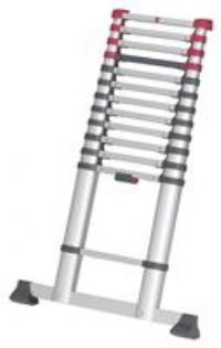 Hailo 7113131 Telescopic Ladder - Silver (1-Piece)