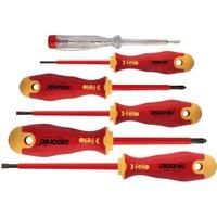 Felo Screwdriver set VDE, ERGONIC, 6 pcs SL, PH