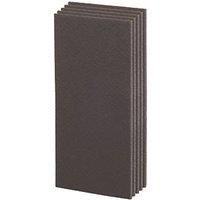 Fix-O-Moll Brown Round Self-Adhesive Felt Gliders 100mm x 200mm 5 Pack (209KF)
